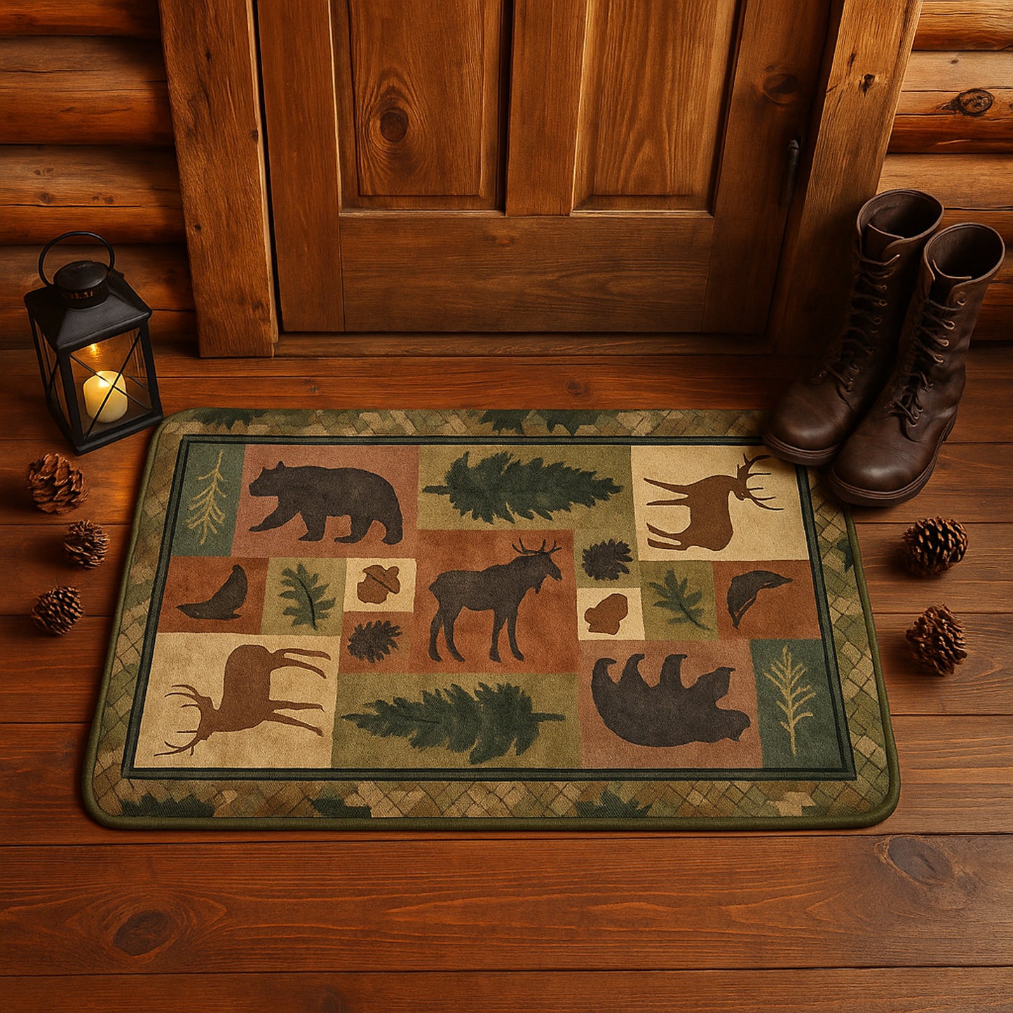 Premium Soft Anti-slip Floor Mat - (1 Pc 80x50 Cm)