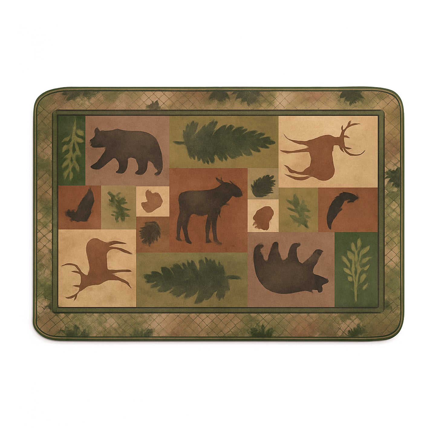 Premium Soft Anti-slip Floor Mat - (1 Pc 80x50 Cm)
